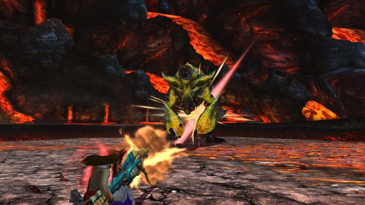 【MHXX】G4 溶岩島で爆ぜる砕光 臨海ブラキ ソロ ブレイヴヘビィ 3'04''13
