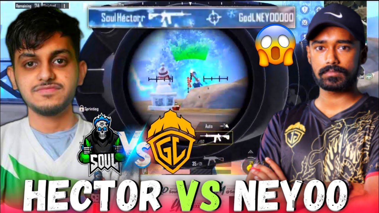 Soul Hector vs GodL Neyoo [POV] 🔥 | SouL vs GodL 🥵 | Team Soul 🚀