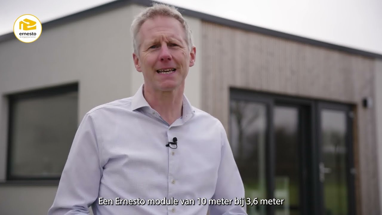 Ernesto zorgwoningen - Plaatsing mobiele zorgwoning in de tuin 40m² Antwerpen