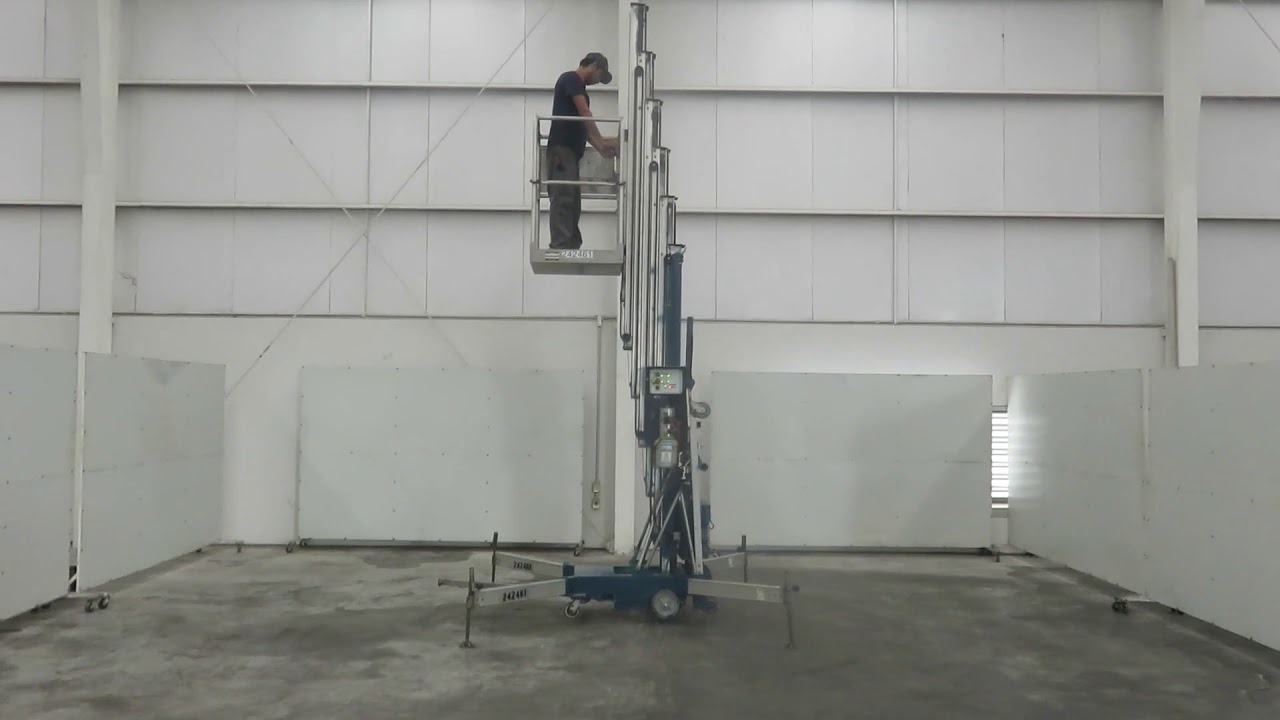 ELEVADOR PERSONAL GENIE ELECTRICO 300 LB USO Y MANEJO