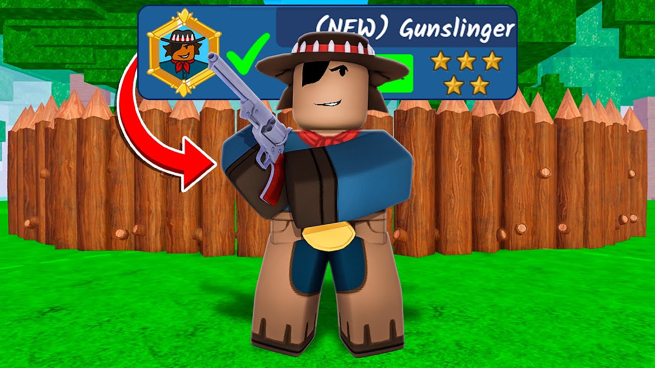 New *GUNSLINGER* Class is OP in 99 Nights in The Forest!
