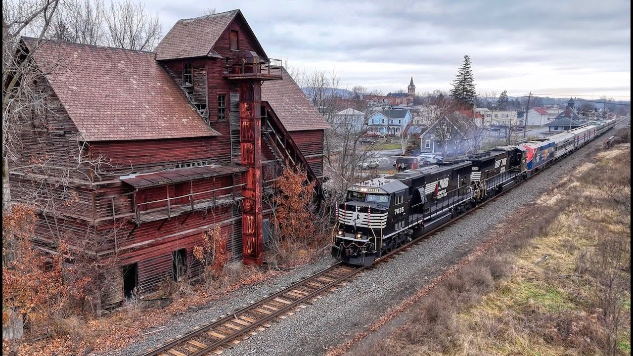 Norfolk Southern / Amtrak Toys for Tots Train December 2, 2023
