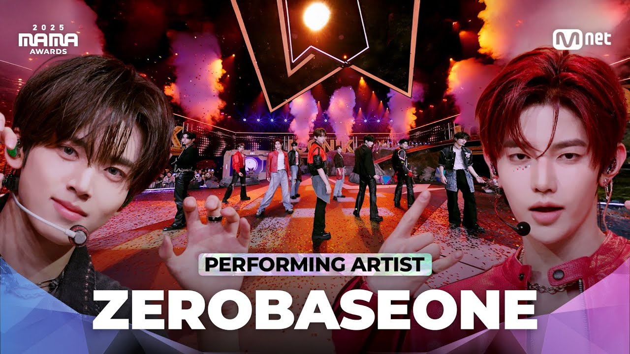 [#2025MAMA] CHAPTER 2 PERFORMING ARTIST #ZEROBASEONE #제로베이스원