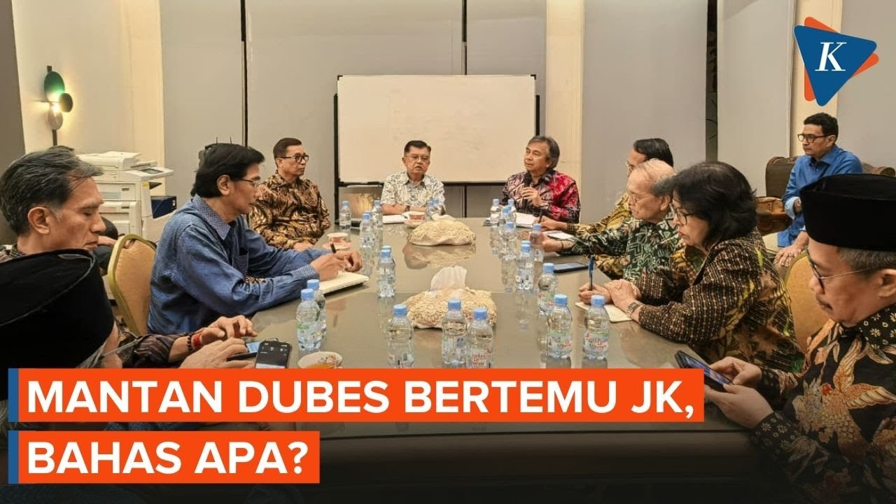 Mantan Dubes di ICWA Bertemu JK, Apa yang Dibahas?