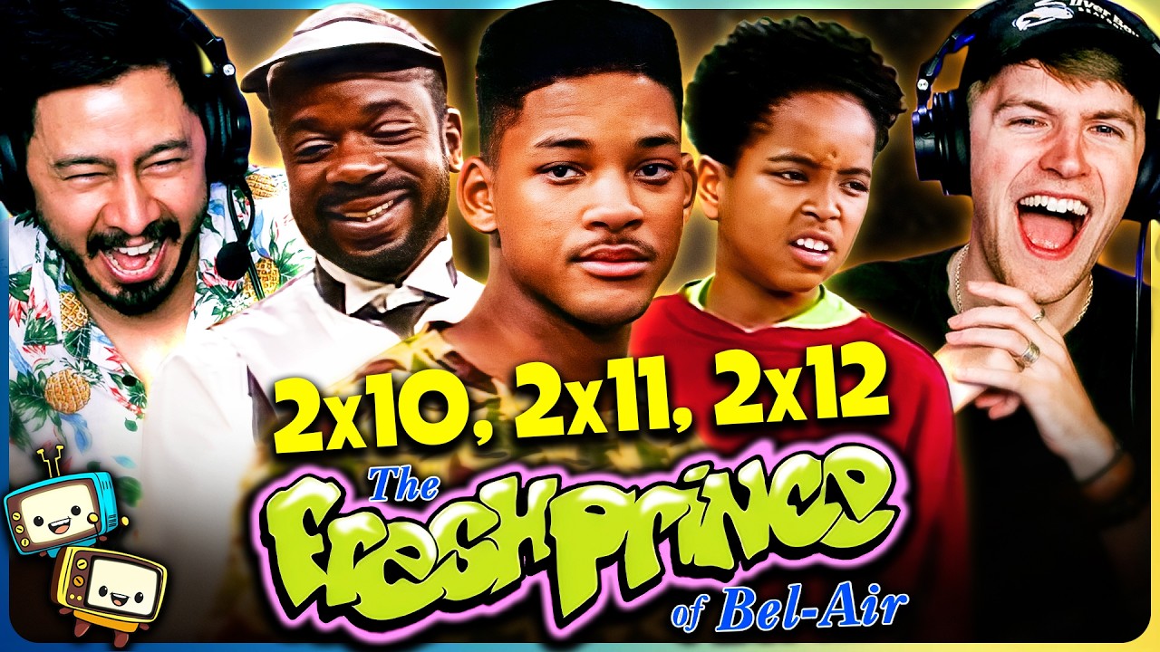 THE FRESH PRINCE OF BEL-AIR (1990) 2x10, 2x11 & 2x12 Reaction! | Will Smith w/ Jaby Koay