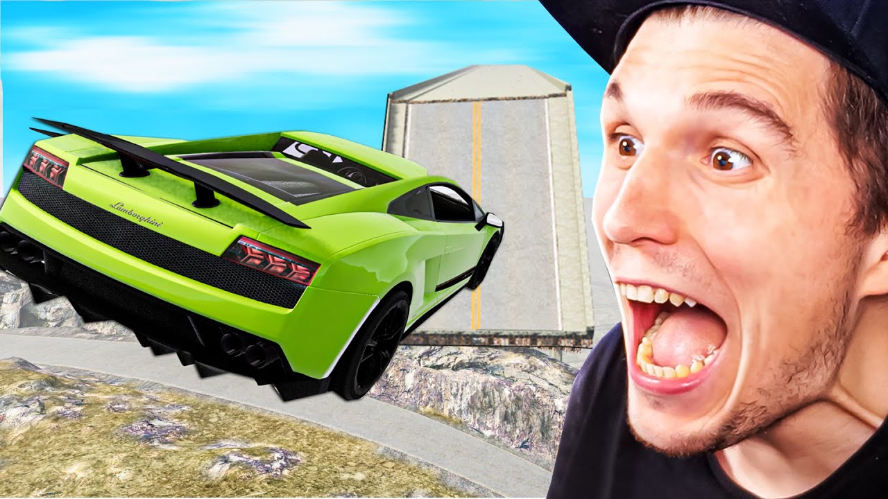 Welches Auto schafft den Sprung über die gesprengte Brücke? | BeamNG