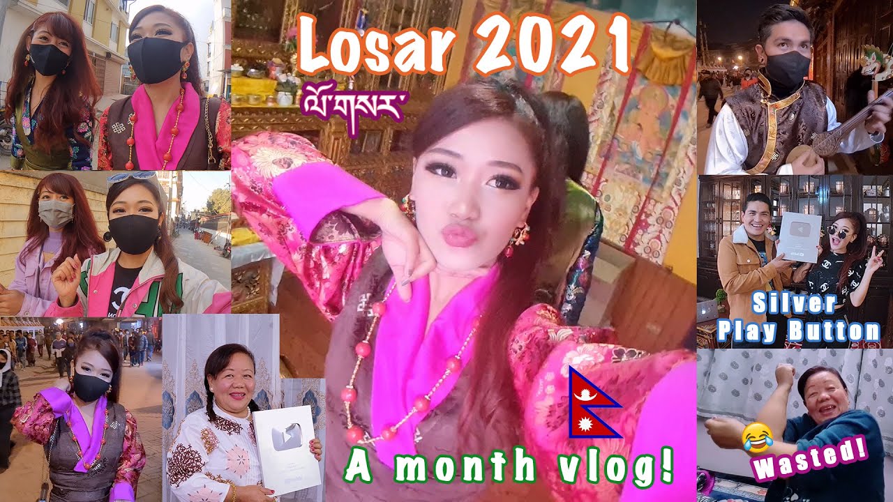 Losar vlog 2021 ll Silver Play Button is here ll Yeshidon