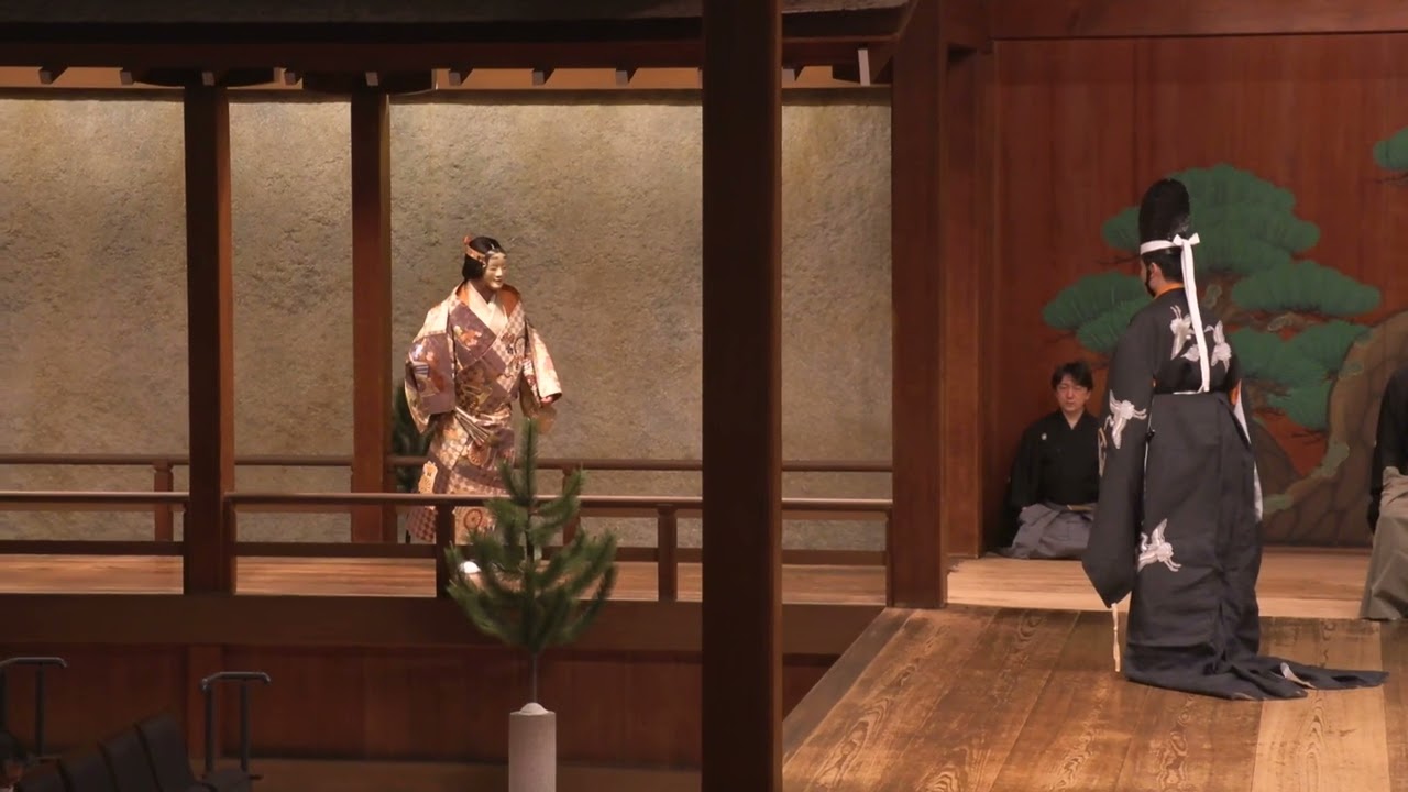 能「千手」郢曲之舞