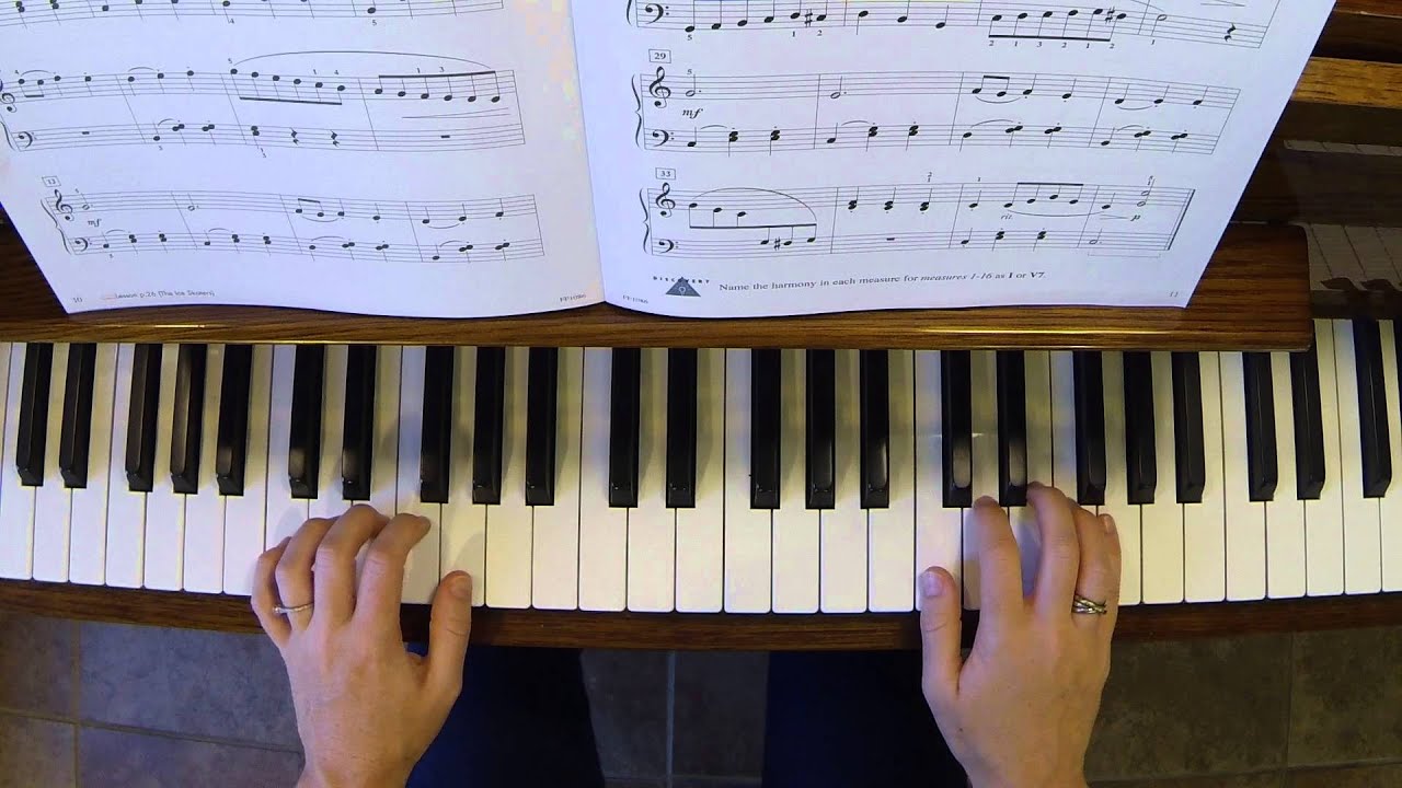 Sunburst Waltz- Piano Adventures/2B/Performance Book