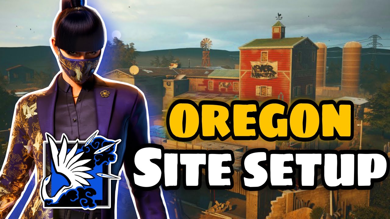 BEST AZAMI Barricade Site Setup Spots On OREGON! Rainbow Six Siege Operator Guide