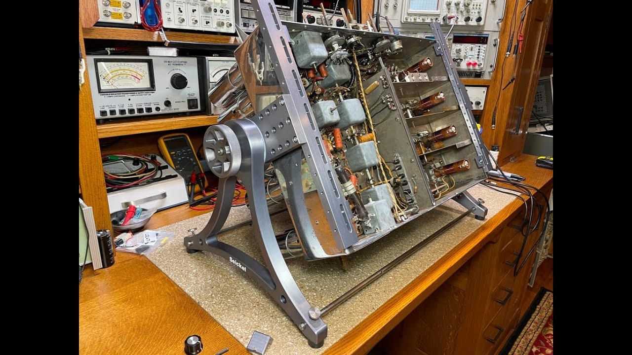 Antique Radio and TV Repair  Chassis Stand