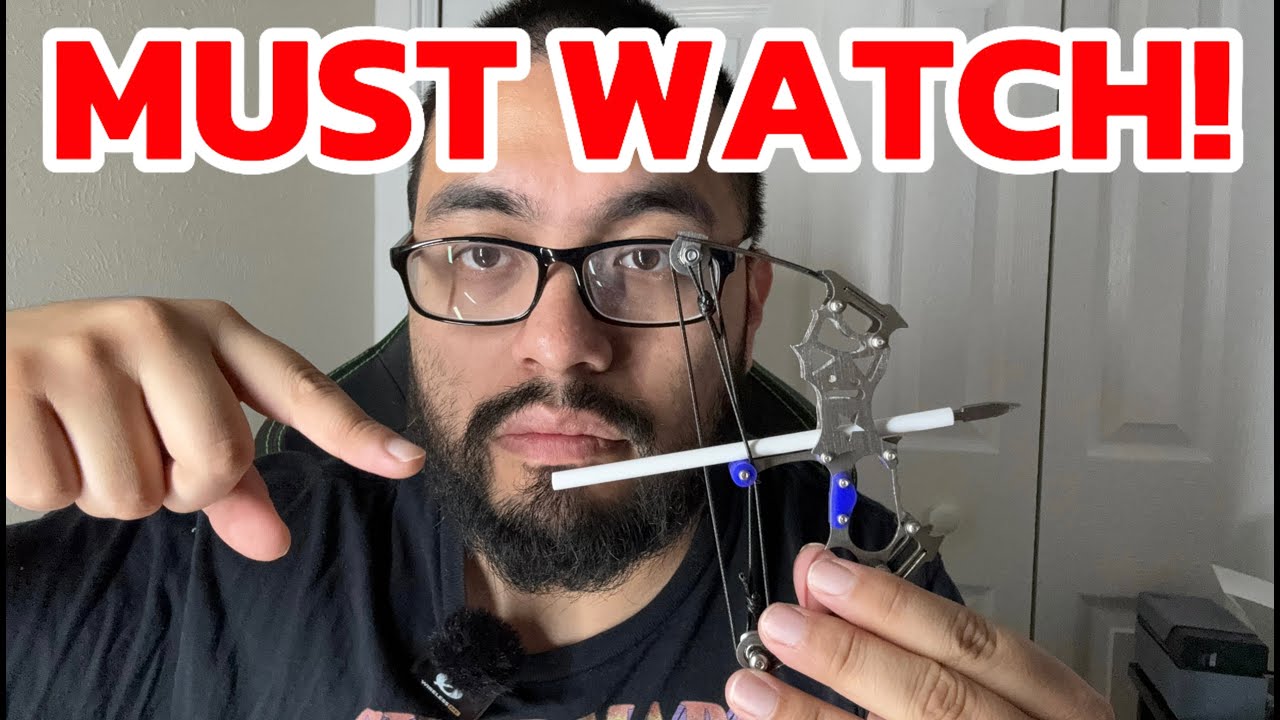 Mini Archery Bow Set Right Hand Mini Compound Hunting Metal Catapult (Full In Depth Review)