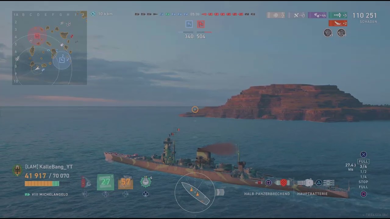 World of Warships: Legends | Michelangelo Kraken