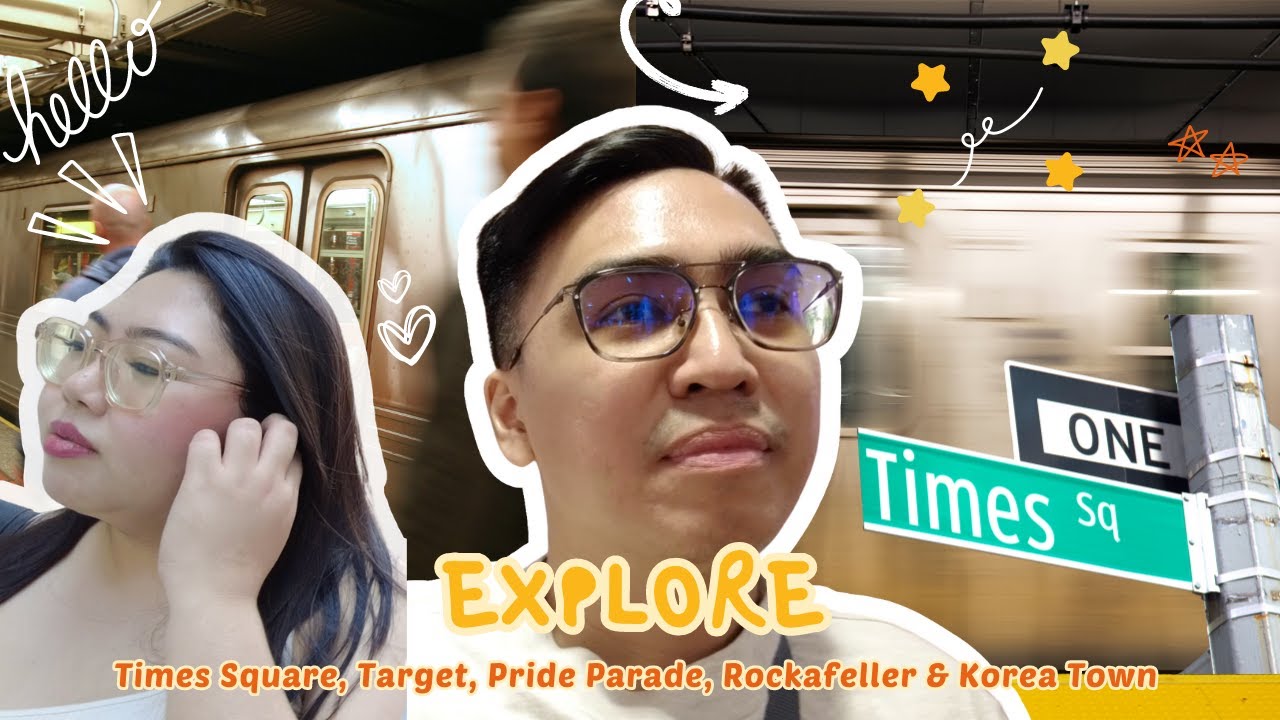TIMSEM in NYC | Times Square,Target,Pridee Parade, Rockefeller Center and KoreaTown
