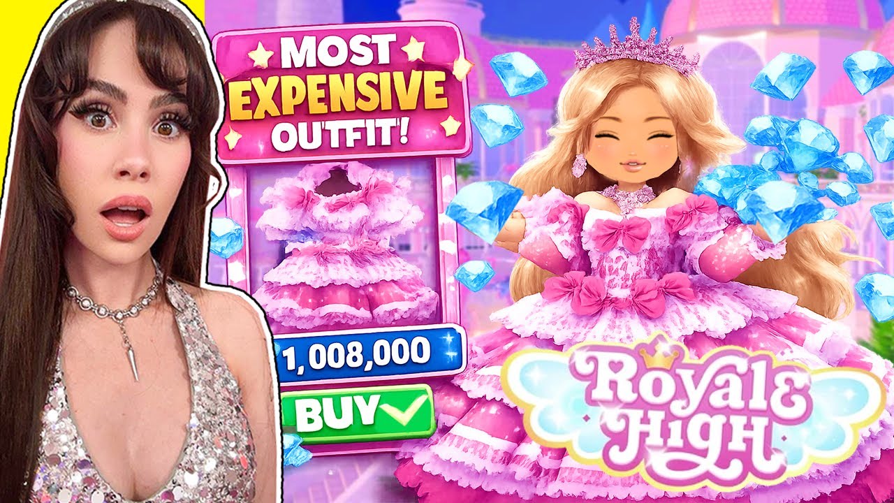 BUYING TOP MOST EXPENSIVE ITEMS IN ROYALE HIGH! HUGE DIAMOND SPENDING SPREE