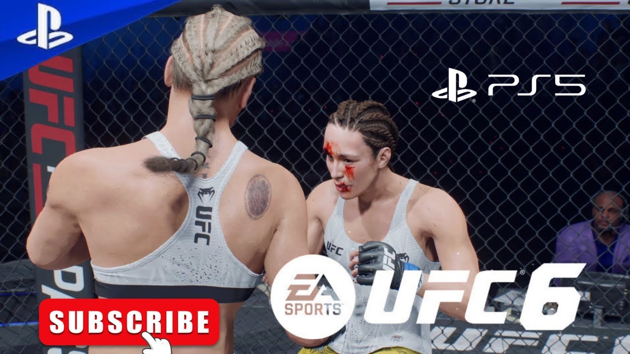 UFC 6 &mdash; PS5 &mdash; Геймплей &mdash; Валентина Шевченко против Алексы Грассо &mdash; Эпический бой за чемпионский т...
