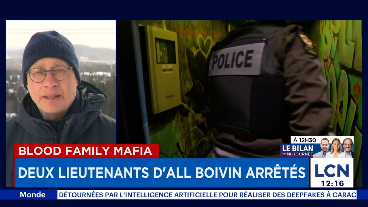 Blood Family Mafia: 2 lieutenants d'All Boivin arrêtés