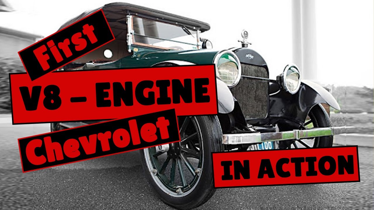 Chevrolet Series D (1917 - 1918) - First V8 Engine [Chevrolet Review]