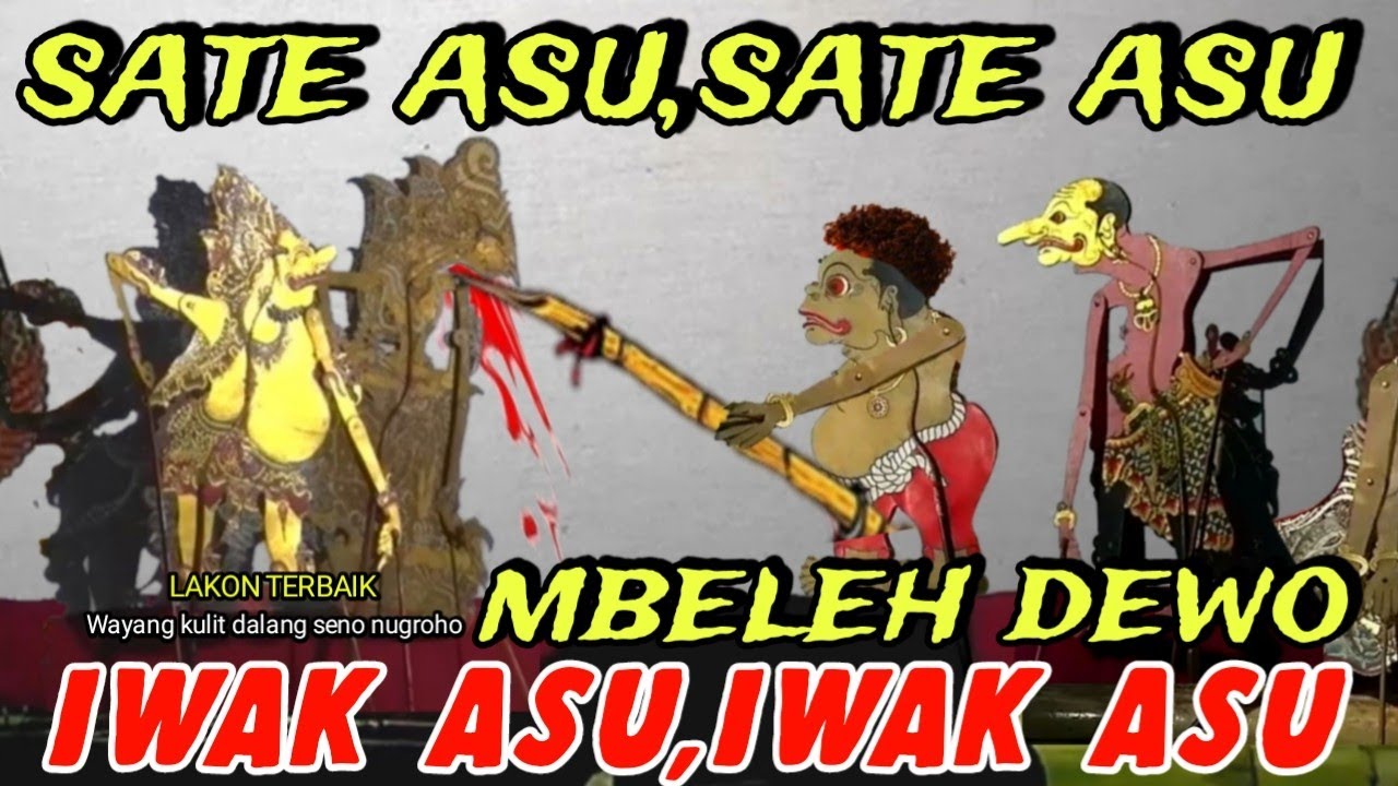 BAGONG LUCU BIKIN PERUT MULES,,PAGELARAN WAYANG KULIT DALANG SENO NUGROHO