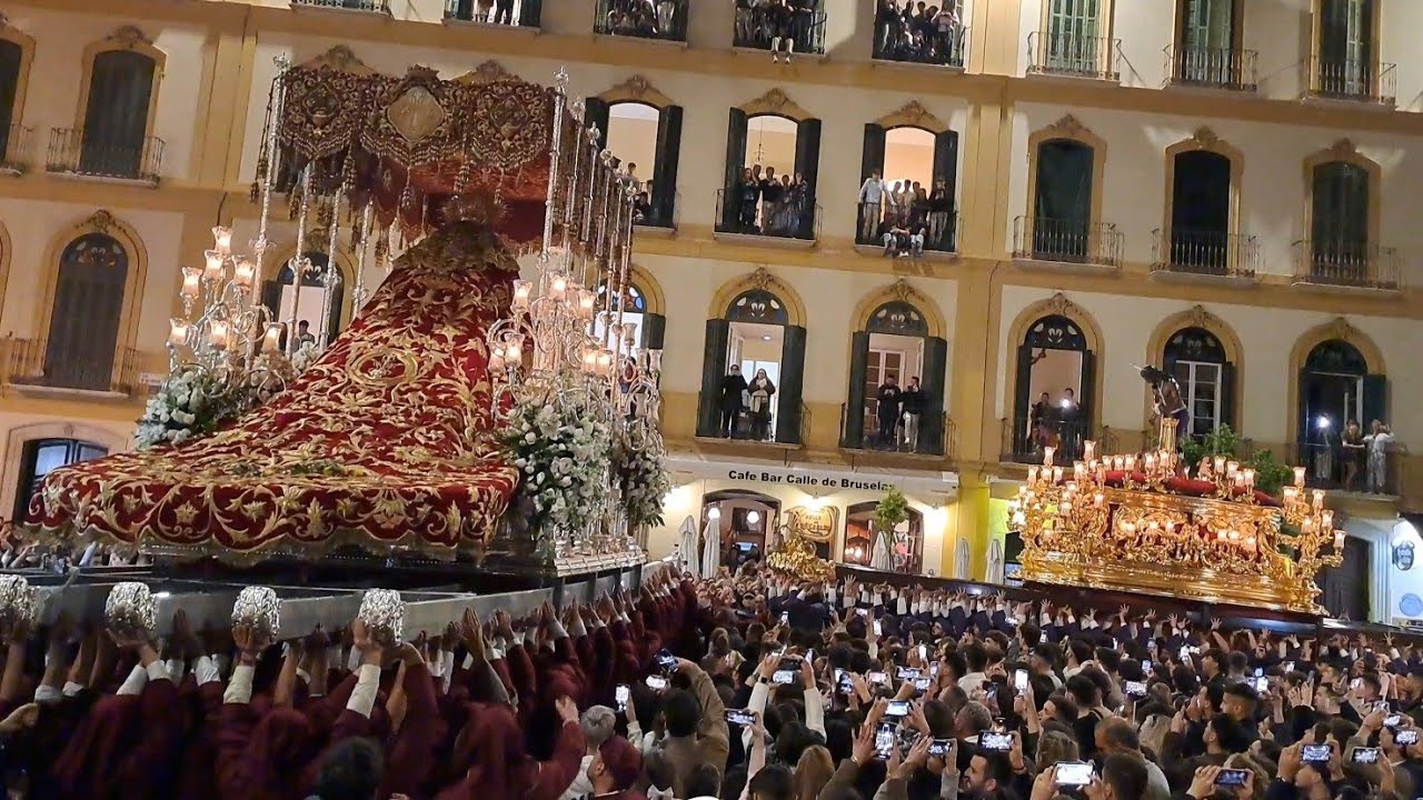 Cofradía de los Gitanos, Plaza de la Merced, Semana Santa Málaga 2024