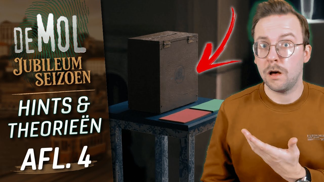 DE MOL ontdekt door KISTJE?! 😱 | Wie is de Mol? Jubileum Hints en Theorie&euml;n Aflevering 4