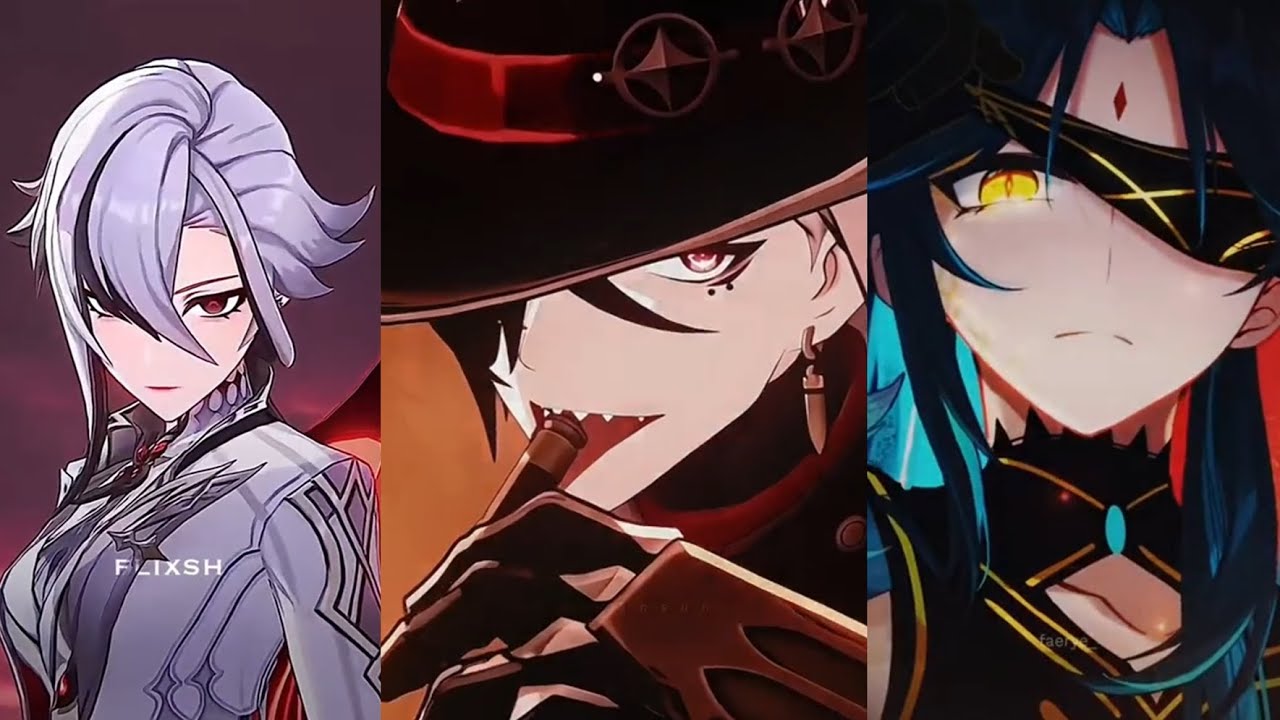 genshin impact / honkai star rail edits | tiktok compilation | part 2