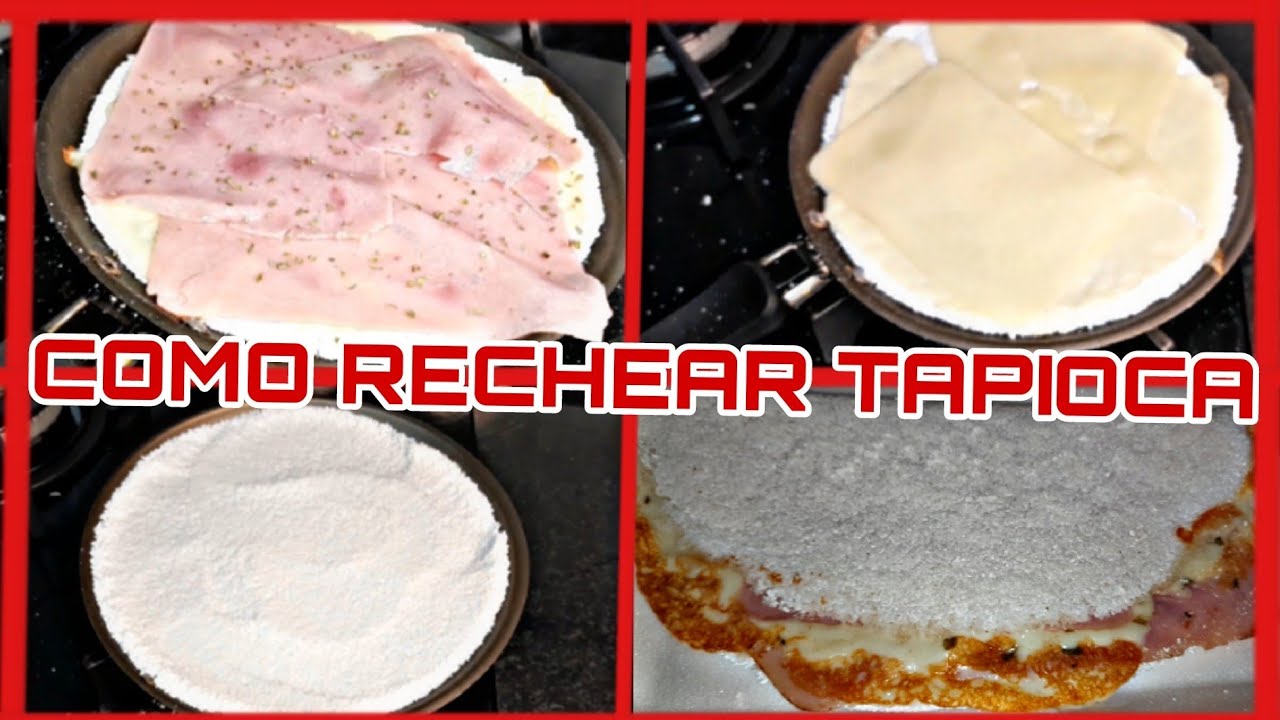 Aprenda a fazer tapioca recheada para o fa&ccedil;a e venda