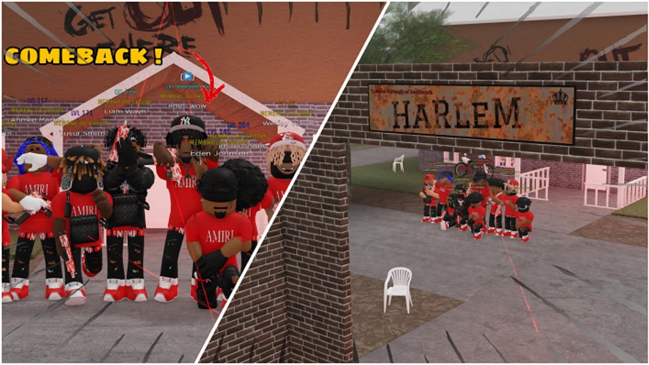 Mon retour sur Youtube sur le jeux Streetz War 2 ( Roblox )