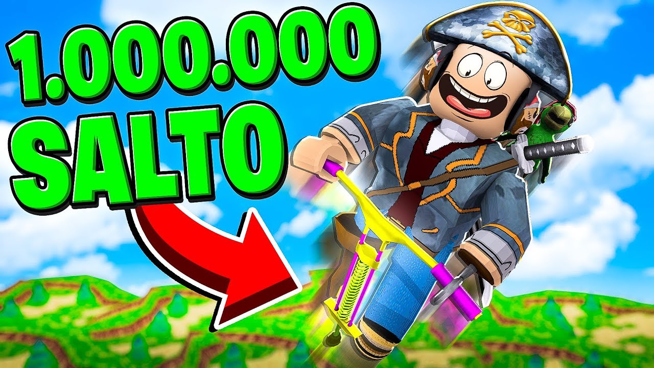 SALTO 1.000.000 METRI FINO ALLA MASSIMA ALTEZZA! - ROBLOX