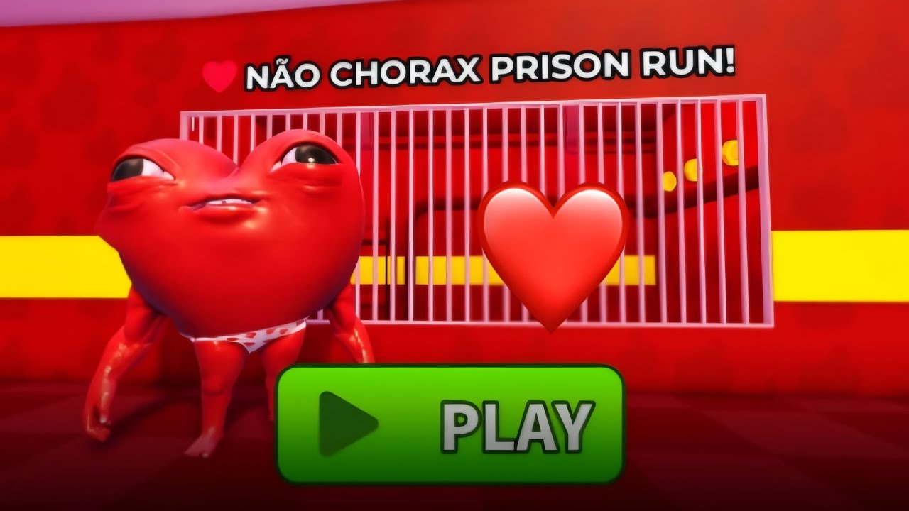 ❤️🩲Não Chorax Prison Run! Obby | Roblox - Full Gameplay 