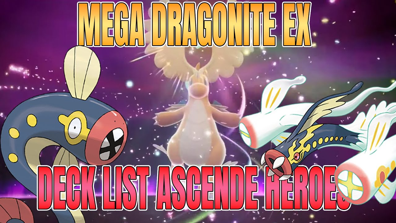 MEGA DRAGONITE EX DECK PROFILE || ASCENDED HEROES || POKEJOSSCARDS