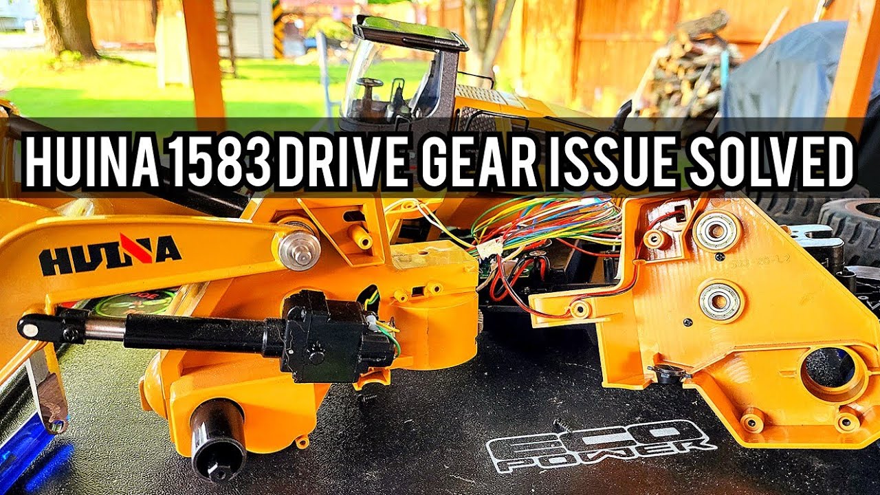 huina 1583 drive motor issue fixed