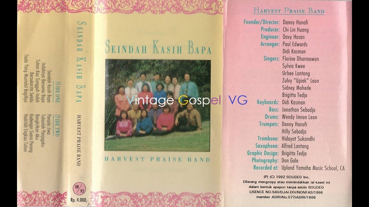 Penjala Jiwa - Harvest Praise Band (1992)