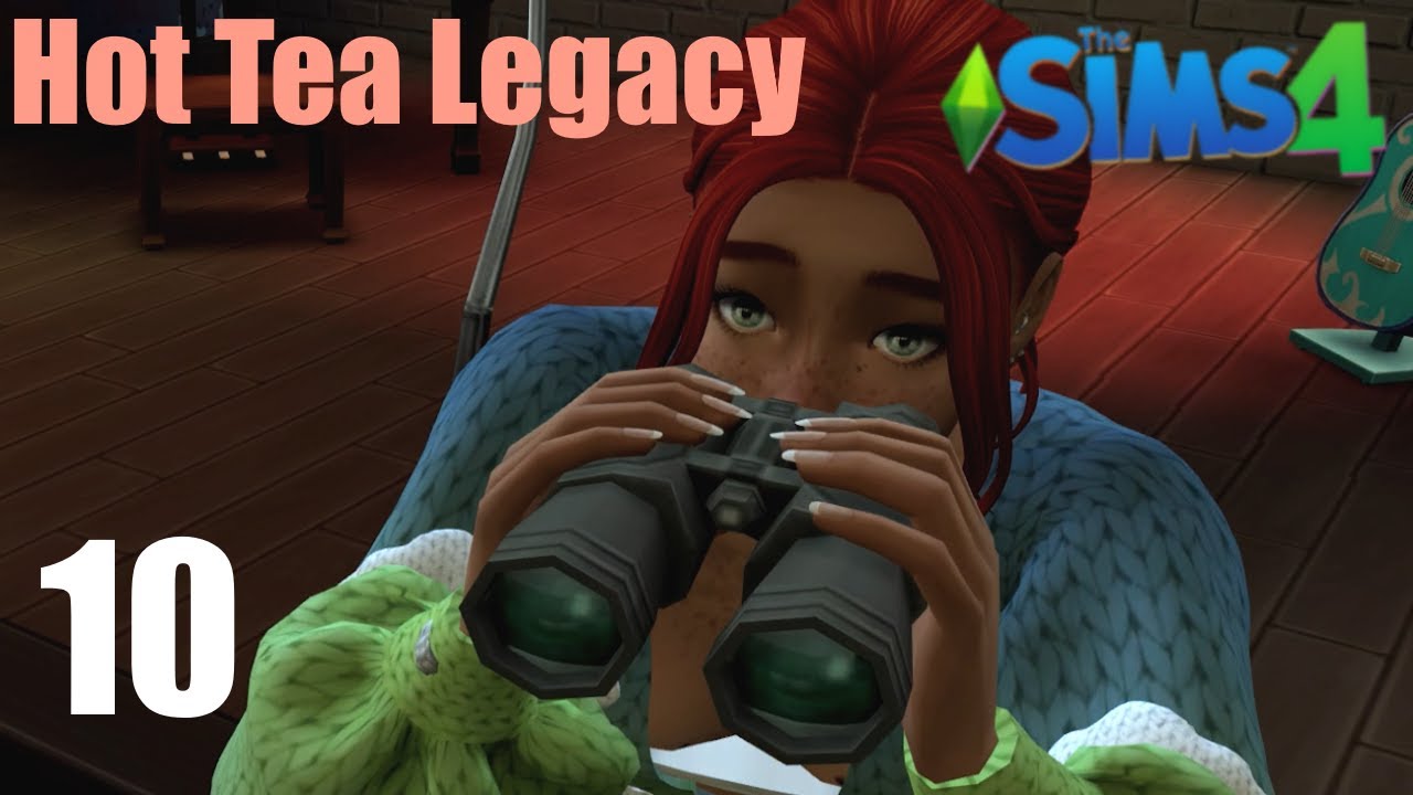 En nat i byen med pigerne #10 | Sims 4 Hot Tea