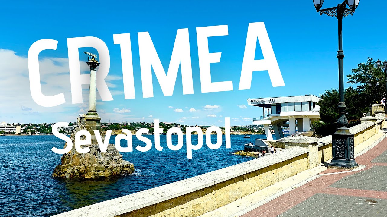 Sevastopol in 4K HDR &ndash; Big Morskaya Street to Artillery Bay | Ambient Walk | No Commentary
