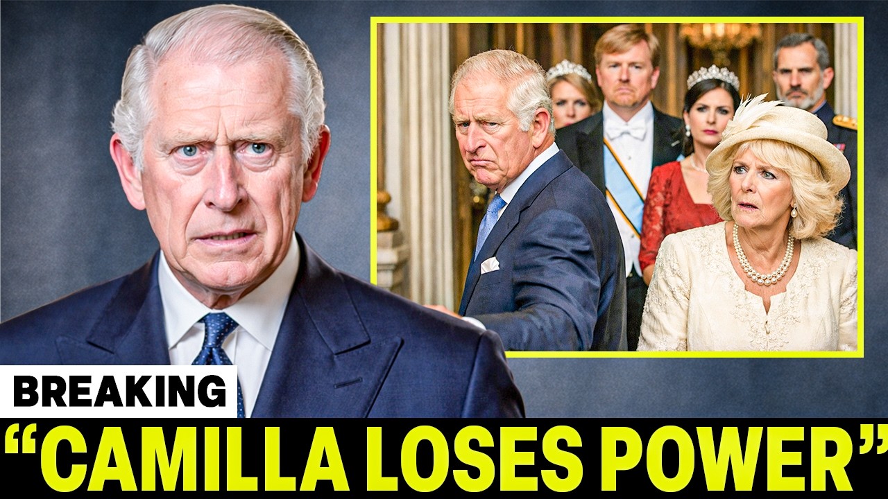 3 MIN AGO: King Charles CANCELS Camilla's State Visit After European Royals Reject Her