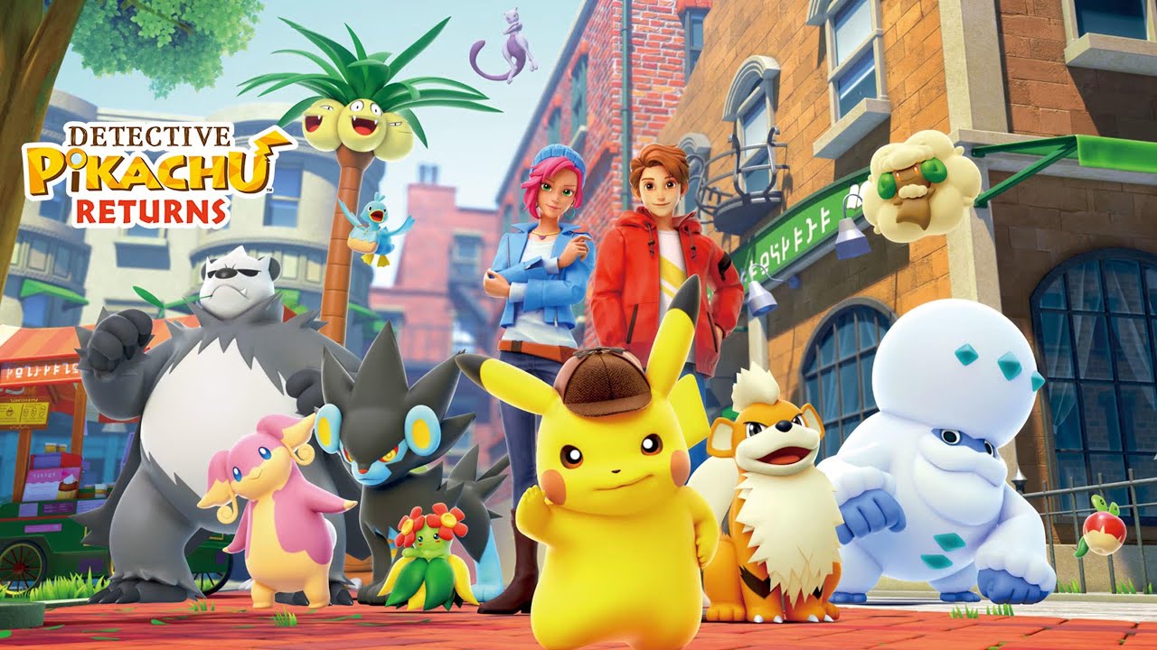 Detective Pikachu Returns Full Gameplay Walkthrough (Longplay)