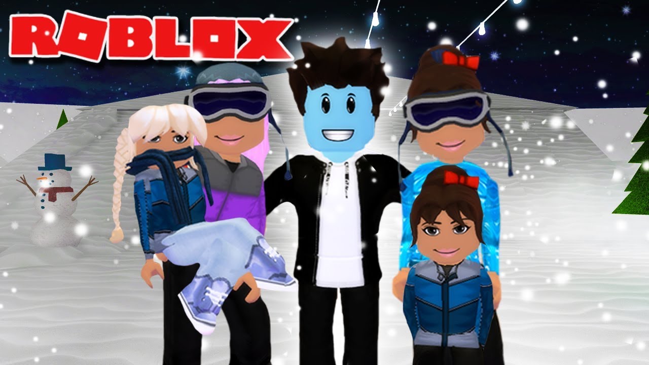 OUR FIRST FAMILY WINTER VACATION | Bloxburg Roleplay | Roblox