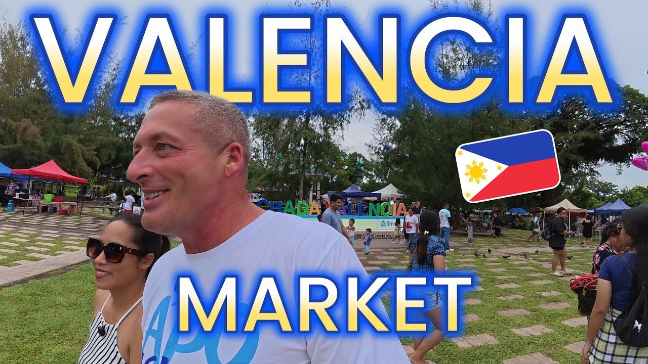 Valencia Sunday Food Market in the Philippines | Local Food Adventure