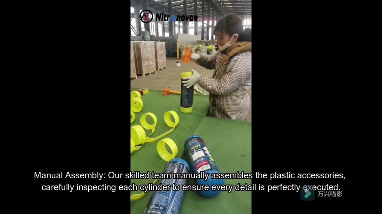 The Making of Cream Deluxe 2000g Cylinders by NitroNovae