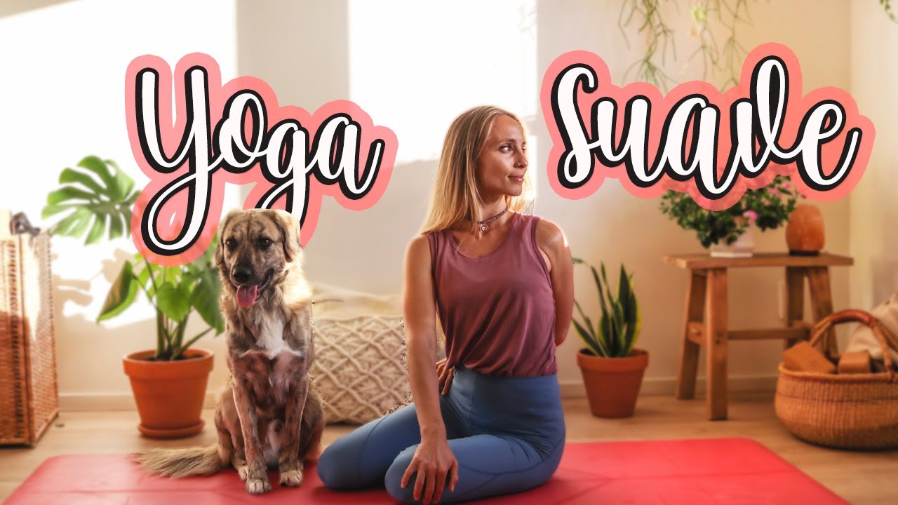 YOGA SUAVE  todos los niveles 💚 Yoga lento y relajante