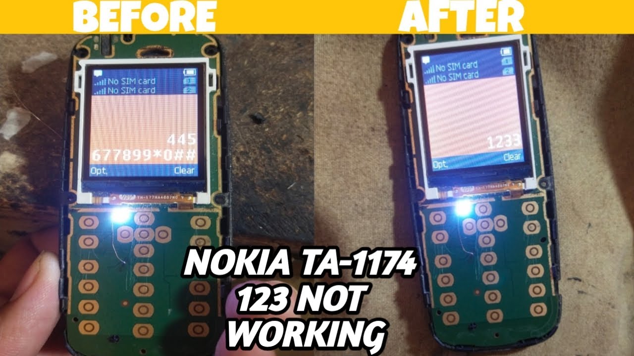 Nokia 105 Ta-1174 | 123 Keypad ways