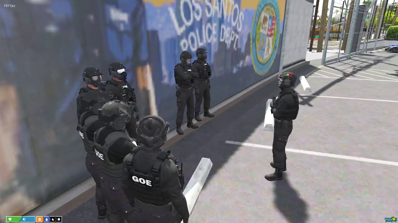 MAMBU (Jotaaah) FAZ A SUA PRIMEIRA OPERAÇAO COM A GOE PART1 | GTA V RP