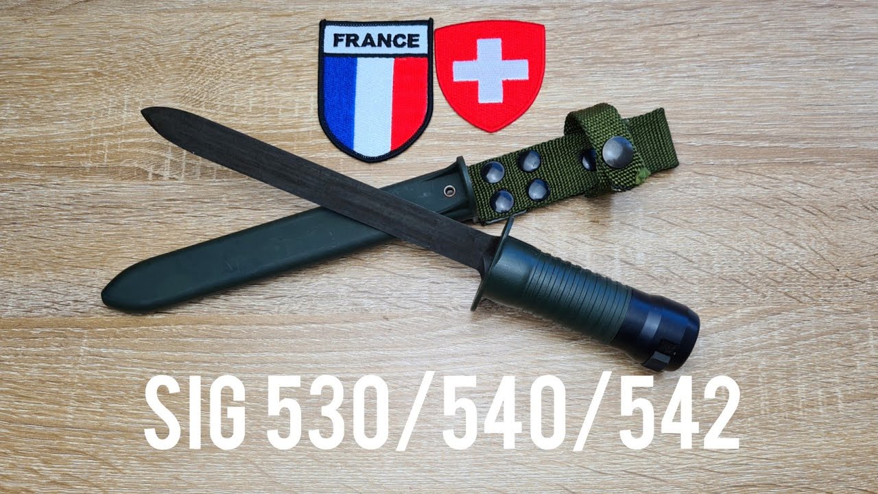 French or Swiss? SIG 540 bayonet