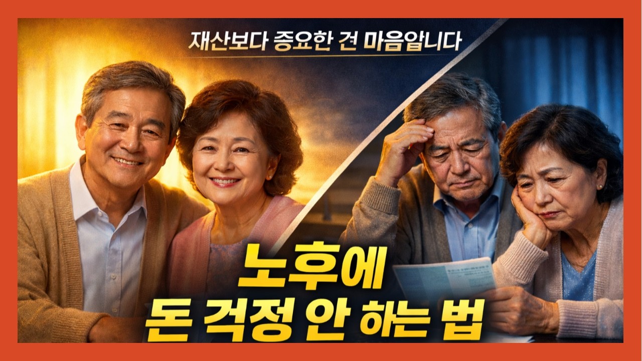 노후심리학 ㅣ재산보다 중요한 건 마음입니다