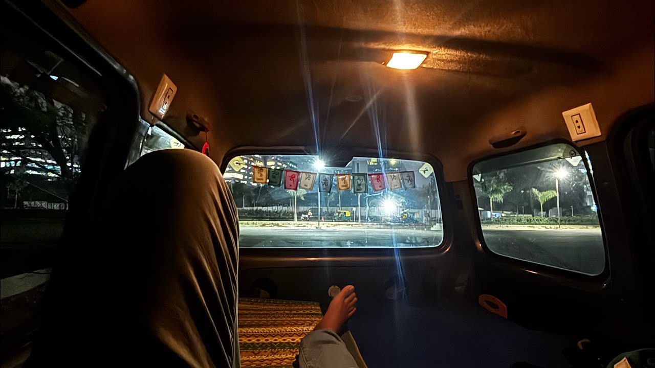 Living in a Van While Working a 9–5 Job (Real India Vanlife) - Day 4 #vanlife #viral #vlog #solar 🚗