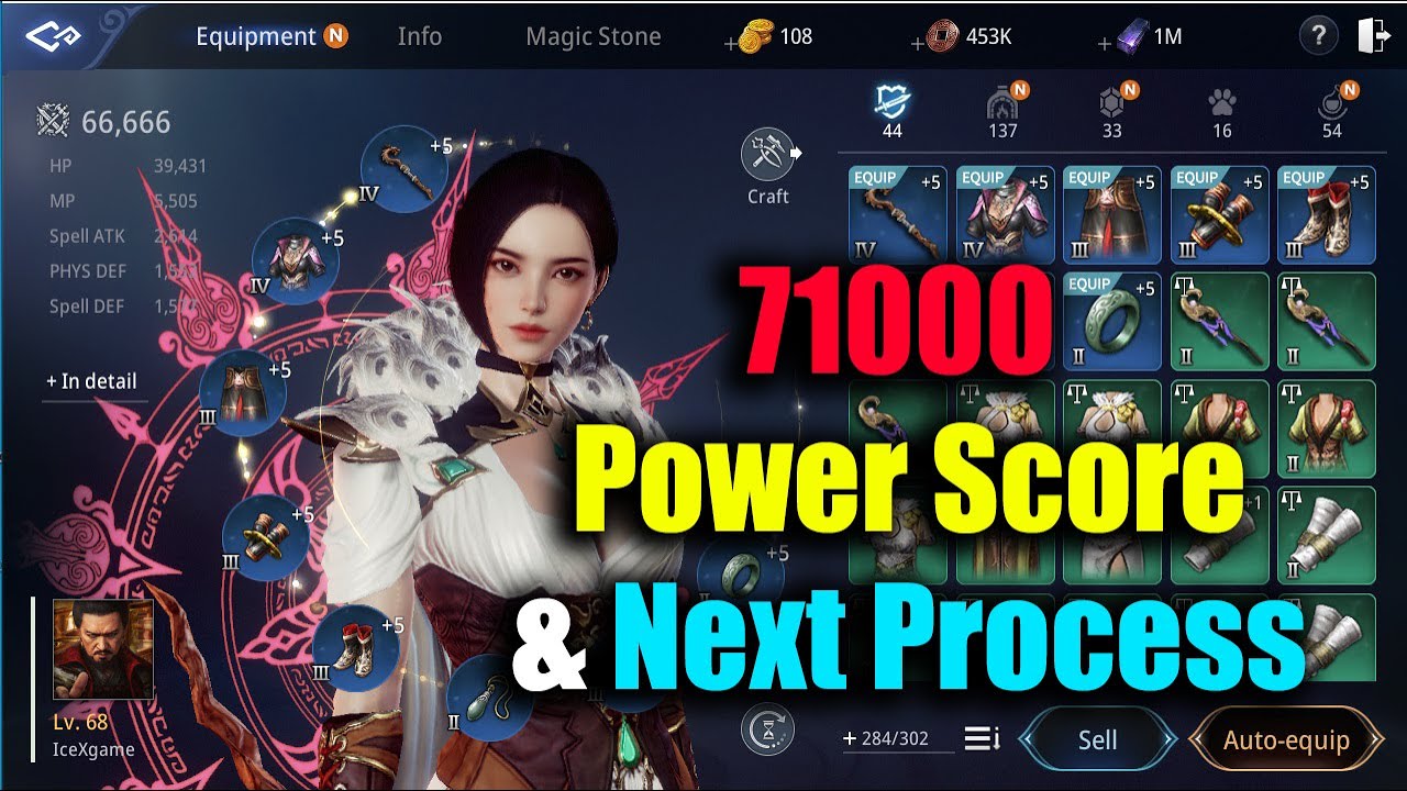 MIR4 71K Power Score & Stats Reviews