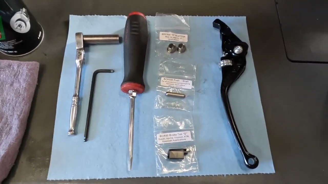 How To Replace A FRONT Brake Lever
