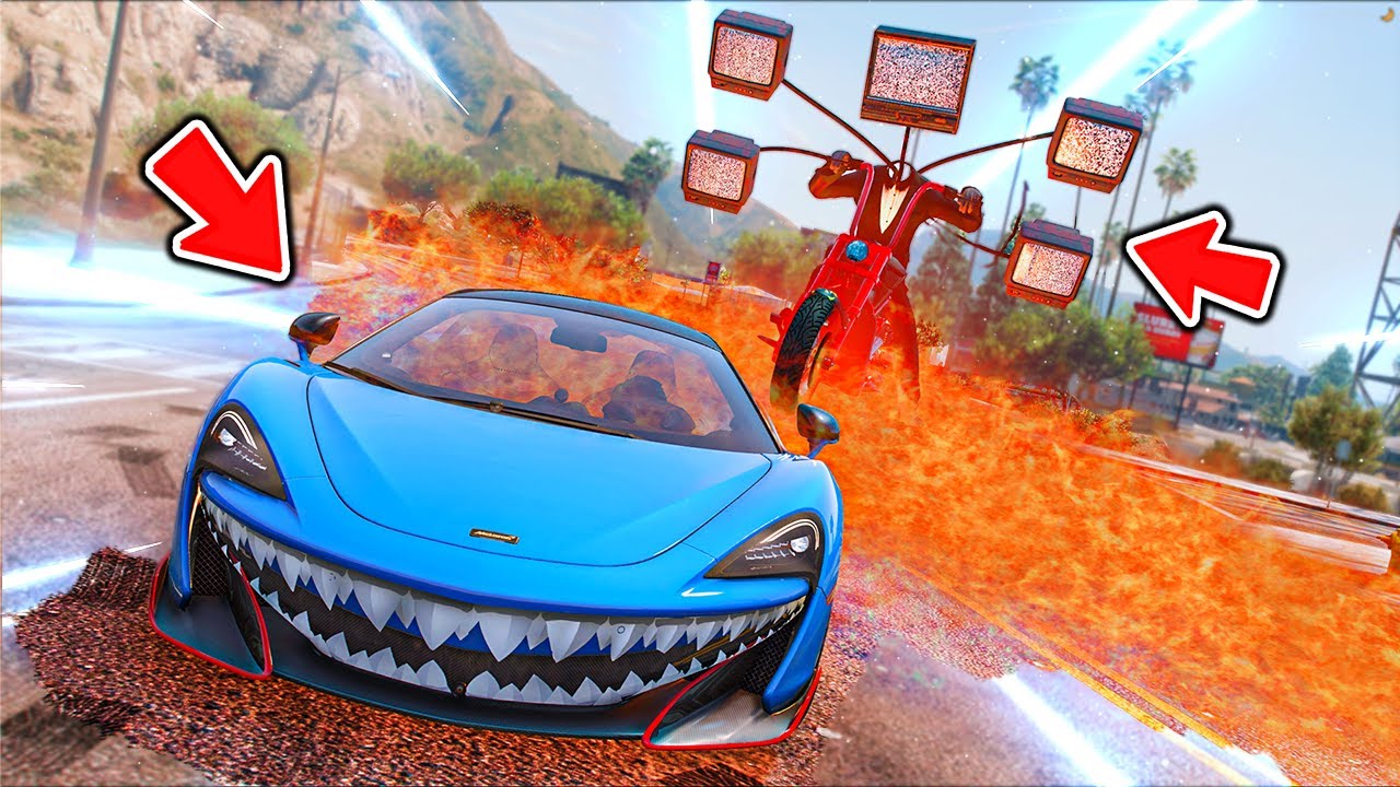 شبح التلفاز الناري المرعب !! : فلم قراند