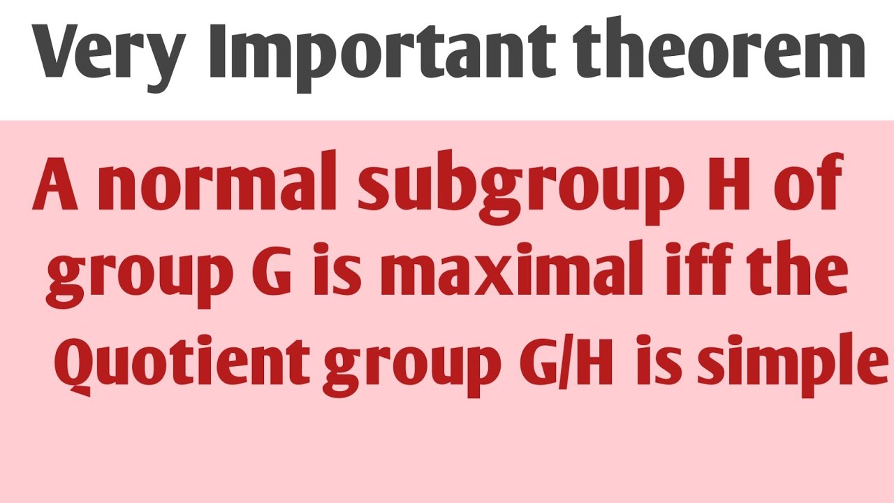 normal subgroup h of g is maximal iff the quotient group g/h is simple #theorem